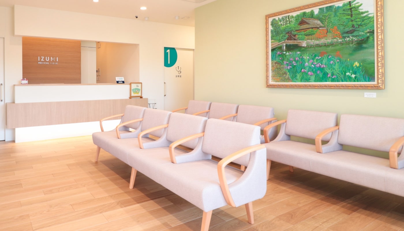 キービジュアルイメージ 待合室